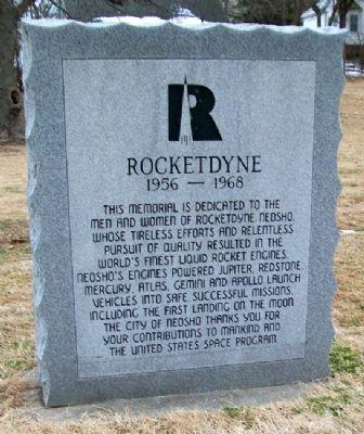 Rocketdyne Logo - Rocketdyne Historical Marker