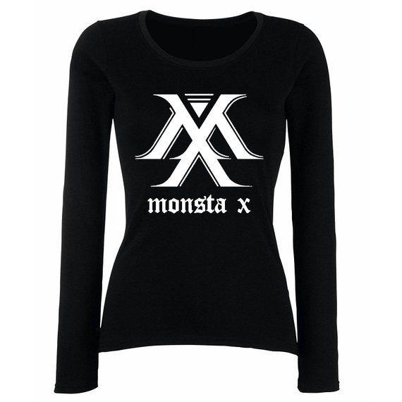 Monsta Logo - Monsta X Logo Top / Monsta X Shirt / Monsta X K Pop