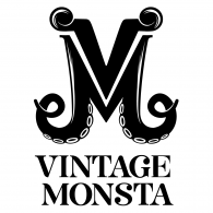 Monsta Logo - Vintage Monsta. Brands of the World™. Download vector logos