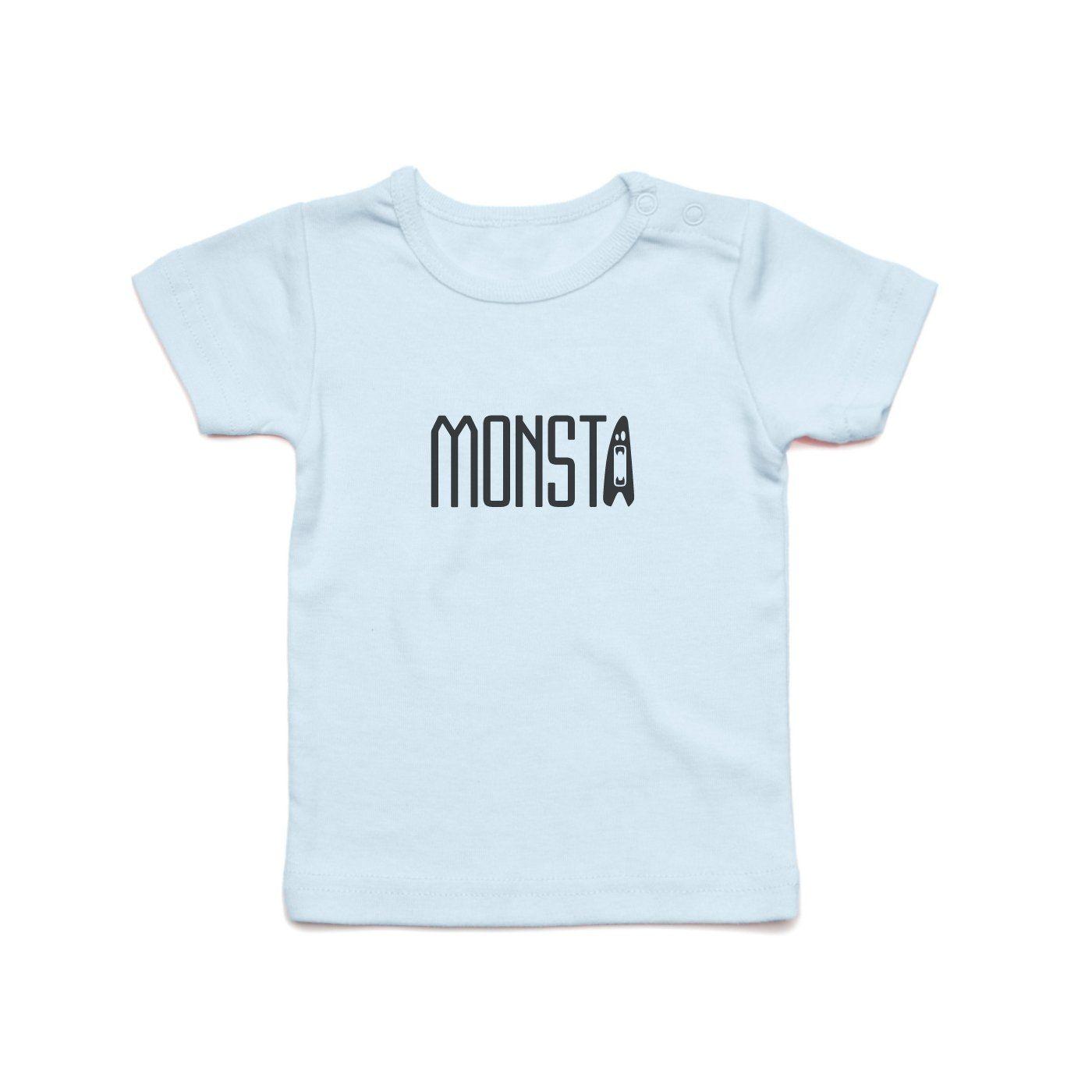 Monsta Logo - Baby Logo Tee Bluex