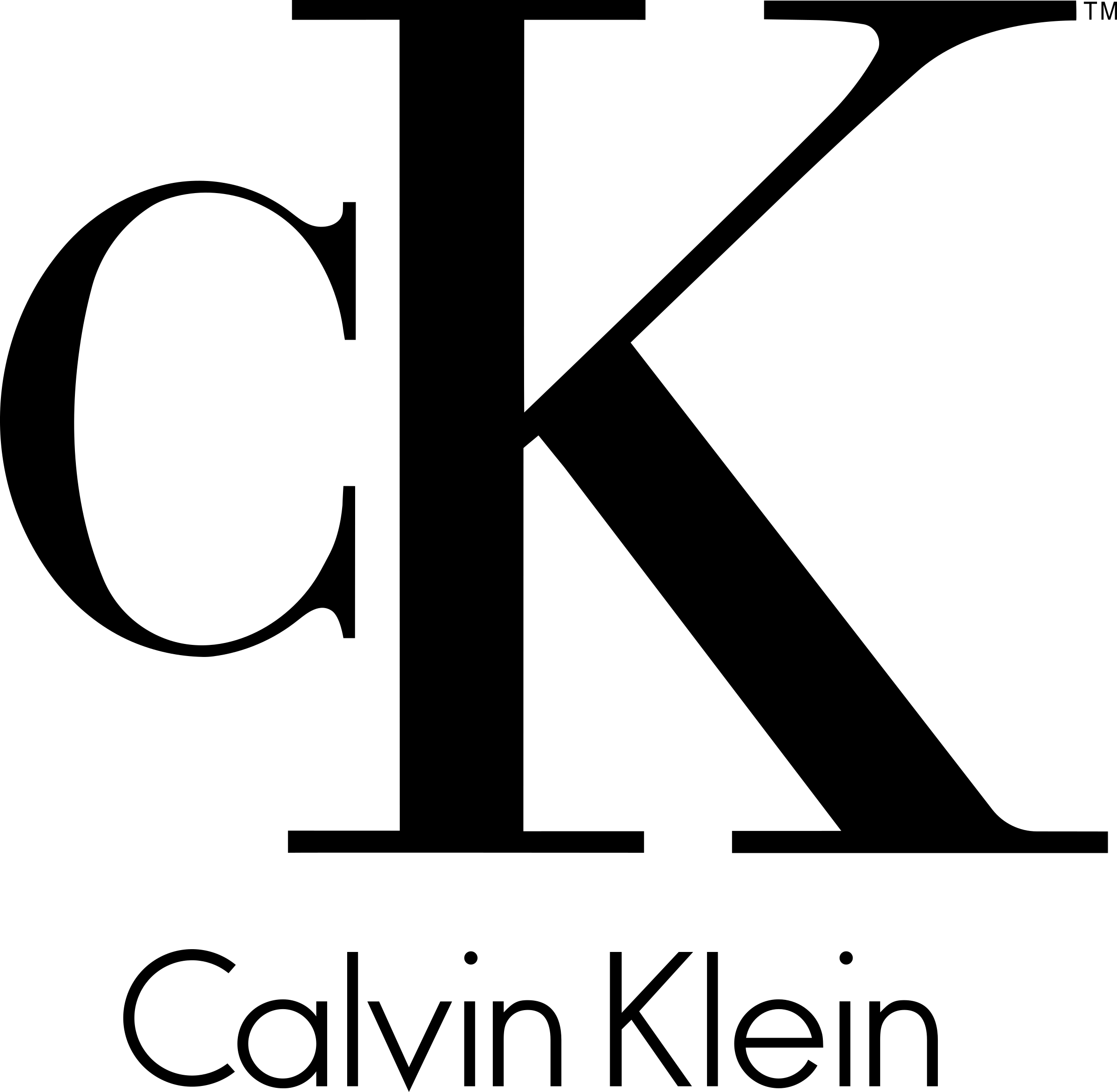 Calvin Logo - Calvin Klein Logo PNG Transparent & SVG Vector - Freebie Supply