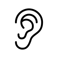 Ear Logo - Ear icon created by Oriol Sallés
