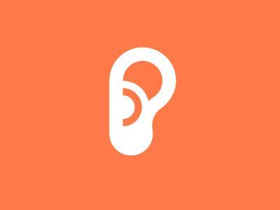 Ear Logo - Ear icon by Małgorzata Ostaszewska | Dribbble | Dribbble