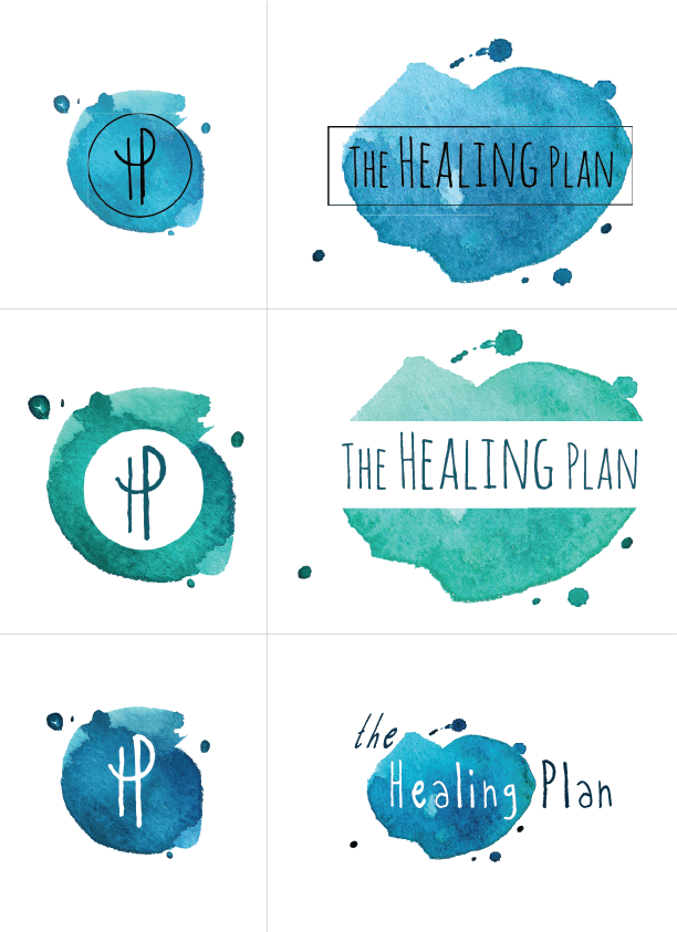 Healing Logo - Case Study: The Healing Plan Logo Design