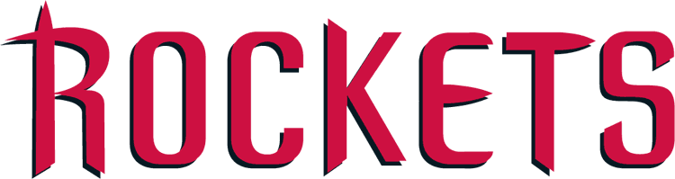 Rokets Logo - Houston Rockets Wordmark Logo - National Basketball Association (NBA ...