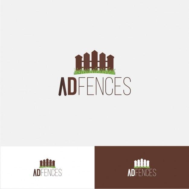 Fence Logo - AD Fences Logo. Stock Image Page