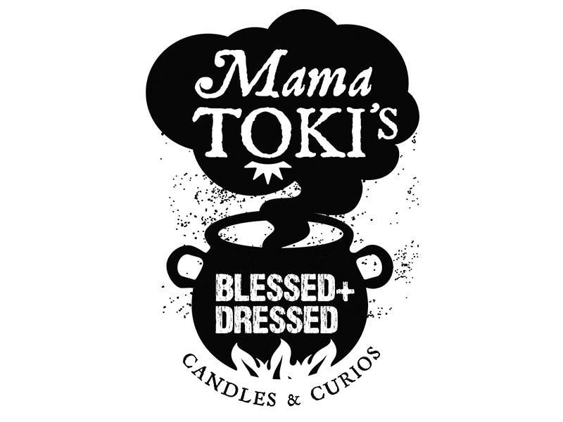 Toki Logo - Mama Toki's Blessed and Dressed Candles & Curios by Kai Porter ...