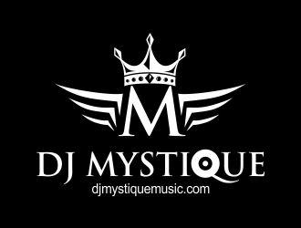 Mystique Logo - DJ MYSTIQUE djmystiquemusic.com logo design - 48HoursLogo.com