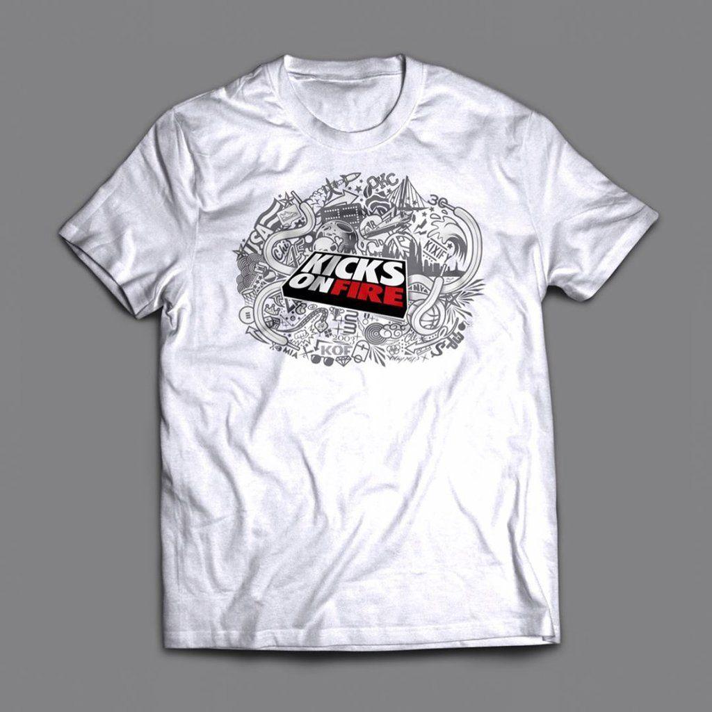 KicksOnFire Logo - KicksOnFire T Shirt (3M)