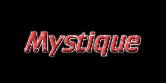 Mystique Logo - Mystique Logo. Free Name Design Tool from Flaming Text