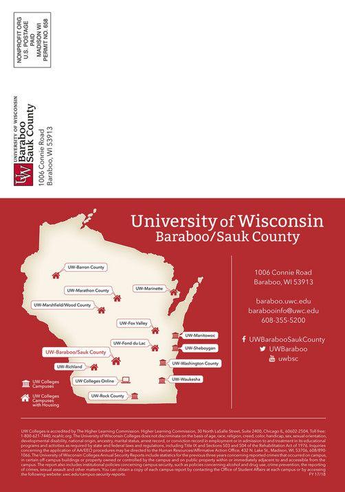 UW-Baraboo Logo - UW Colleges Baraboo Sauk County Viewbook 2017