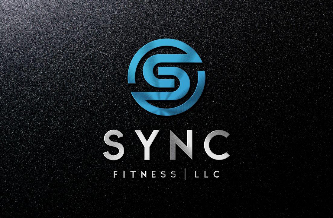 Sync Logo - Colorful, Upmarket, Health And Wellness Logo Design for Sync Fitness