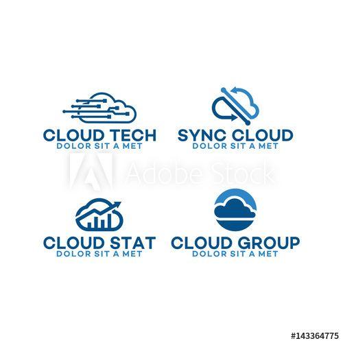 Sync Logo - Cloud Technology logo, Sync Cloud, Cloud Stat, Cloud group logo
