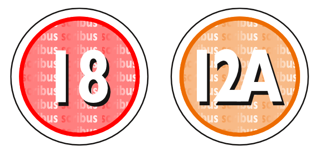 Scribus Logo - Creating a simple ratings certificate logo