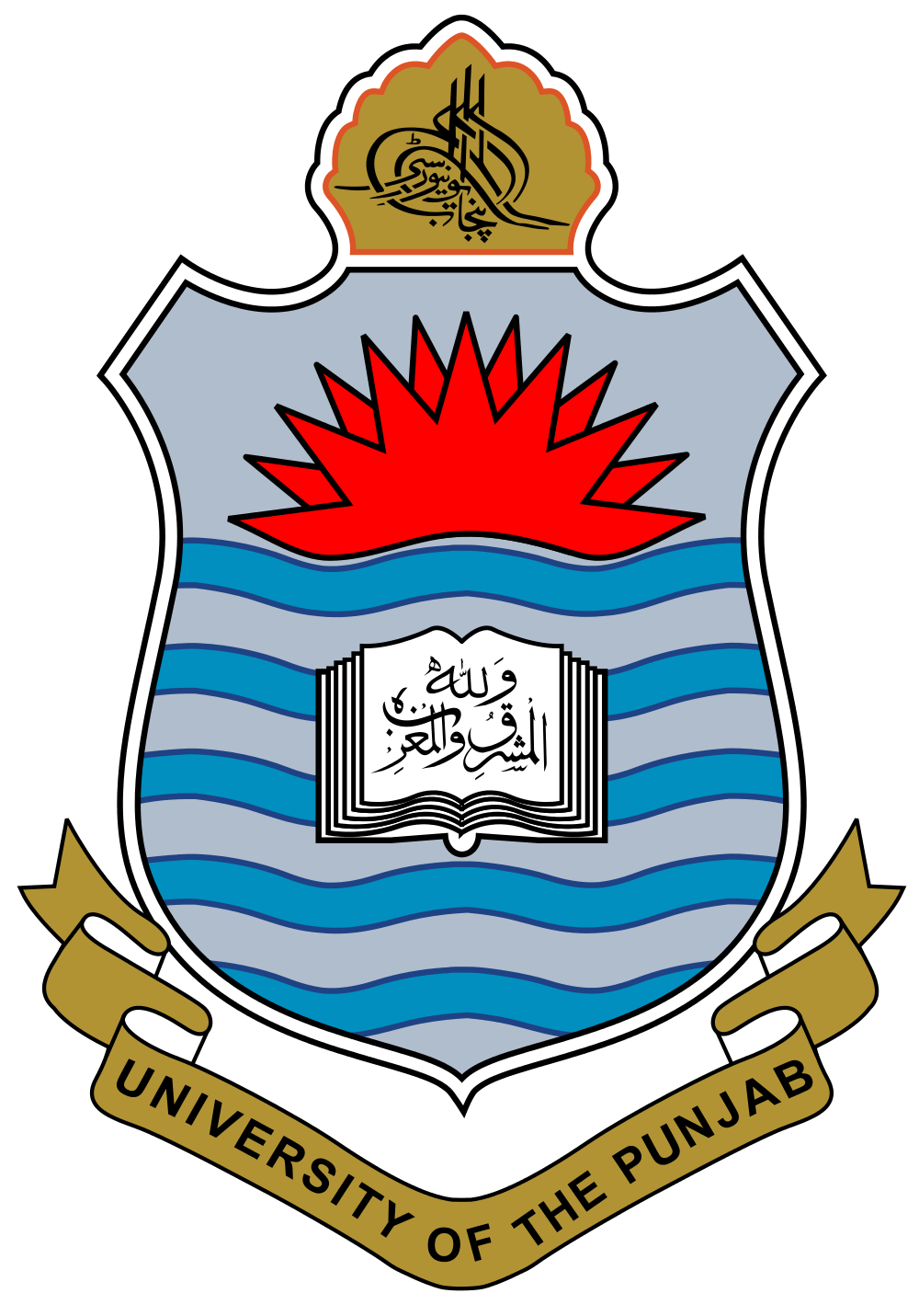 Punjab Logo - File:Punjab University Logo (without background).svg - Wikimedia Commons