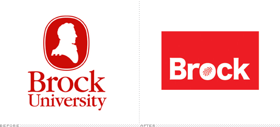 Brock Logo - Brand New: An Academic Fingerprint
