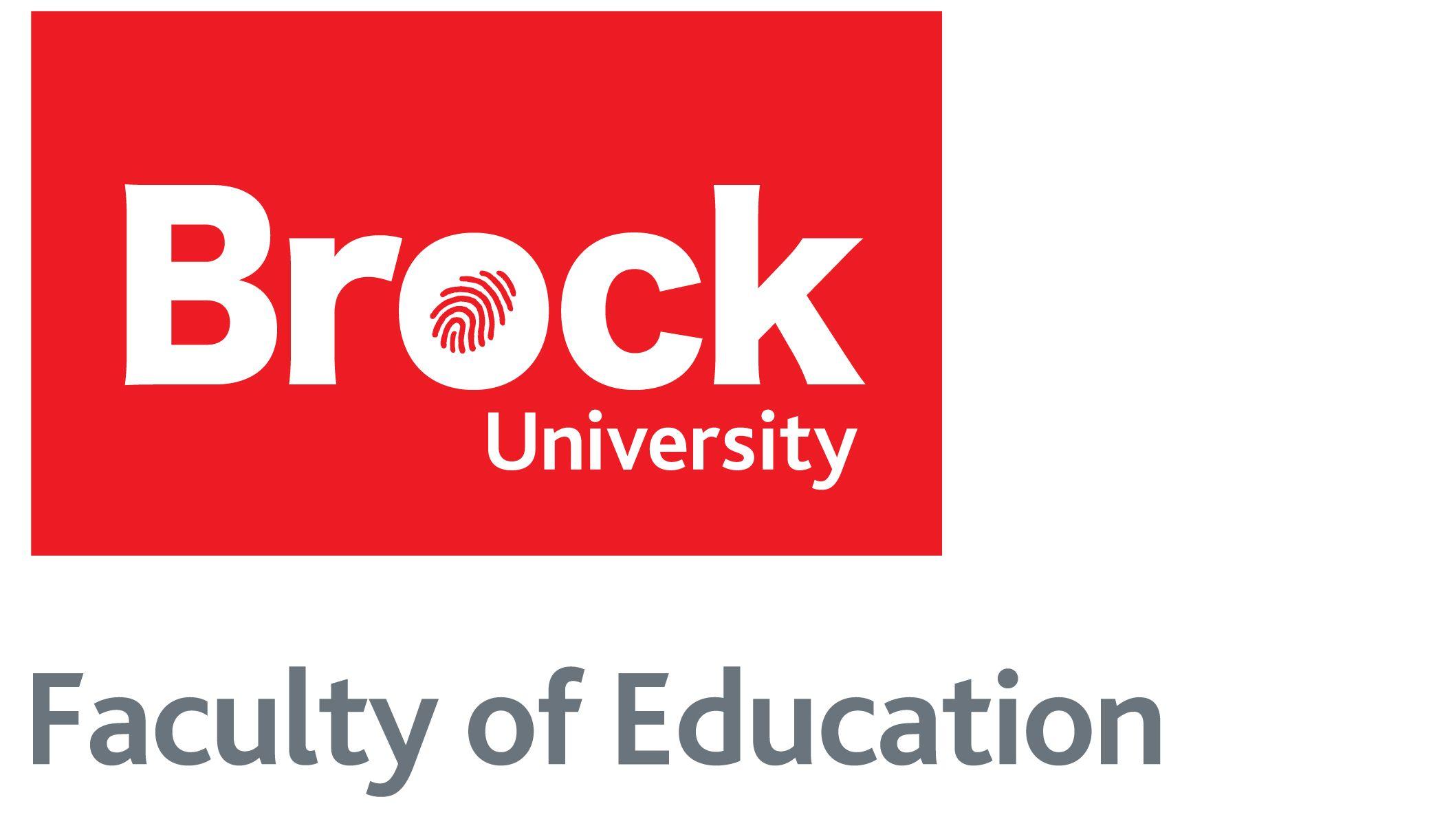 Brock Logo - Brock University (Faculty of Education). Partners to End Child