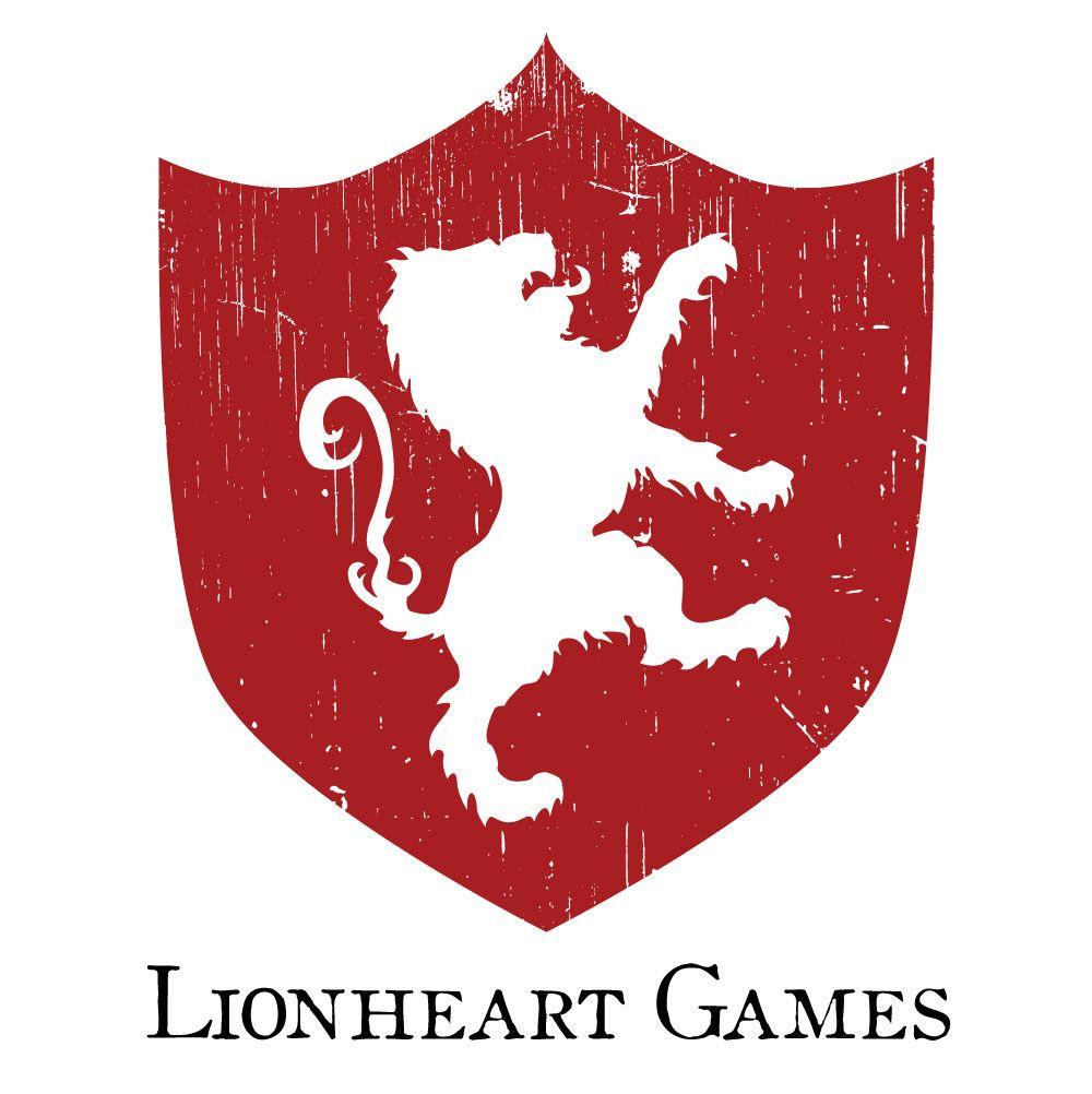 Lionheart Logo - Mackenzie McCann - Lionheart Games, LLC. Logo