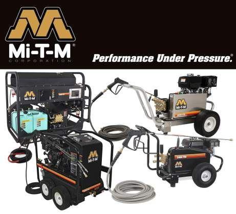 Mi-T-M Logo - Mi T M Pressure Washers