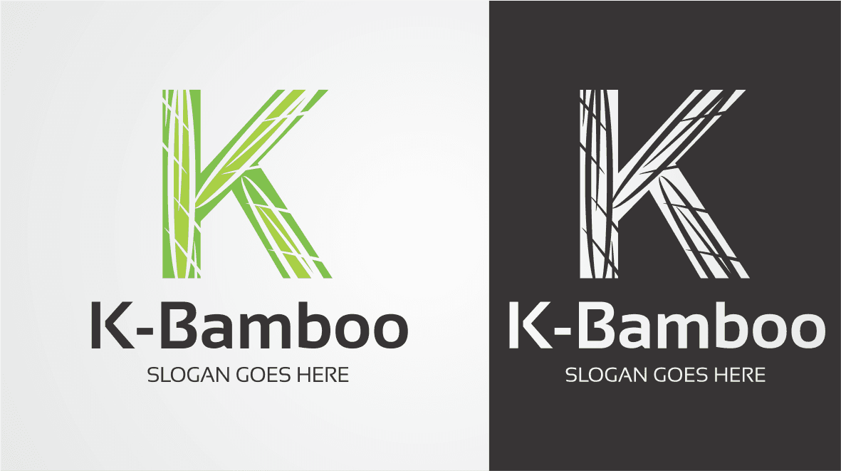 Bamboo Logo - K - Bamboo Logo - Logos & Graphics