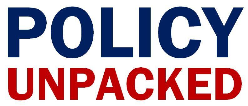 Policy Logo - Policy unpacked #5 – Real estate and cities | Alex's Archives