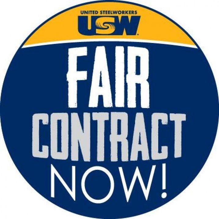 Steelworker Logo - United Steelworkers fighting for fair contracts