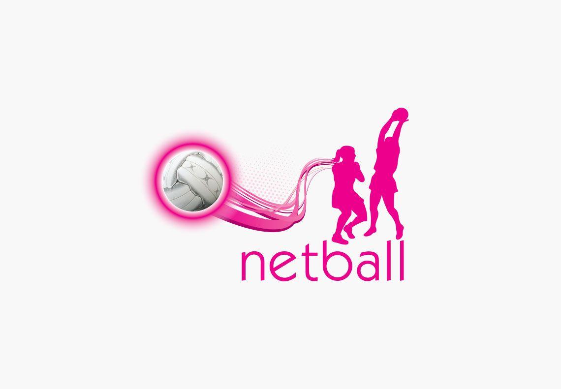 Netball Logo - Sports Development logo and branding - Limelight