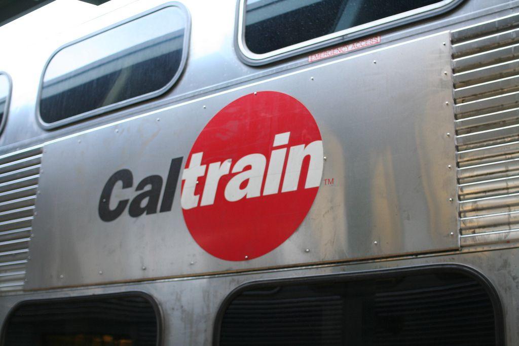 Caltrain Logo - CalTrain logo on train no. 9032 | This photo is konomarked (… | Flickr