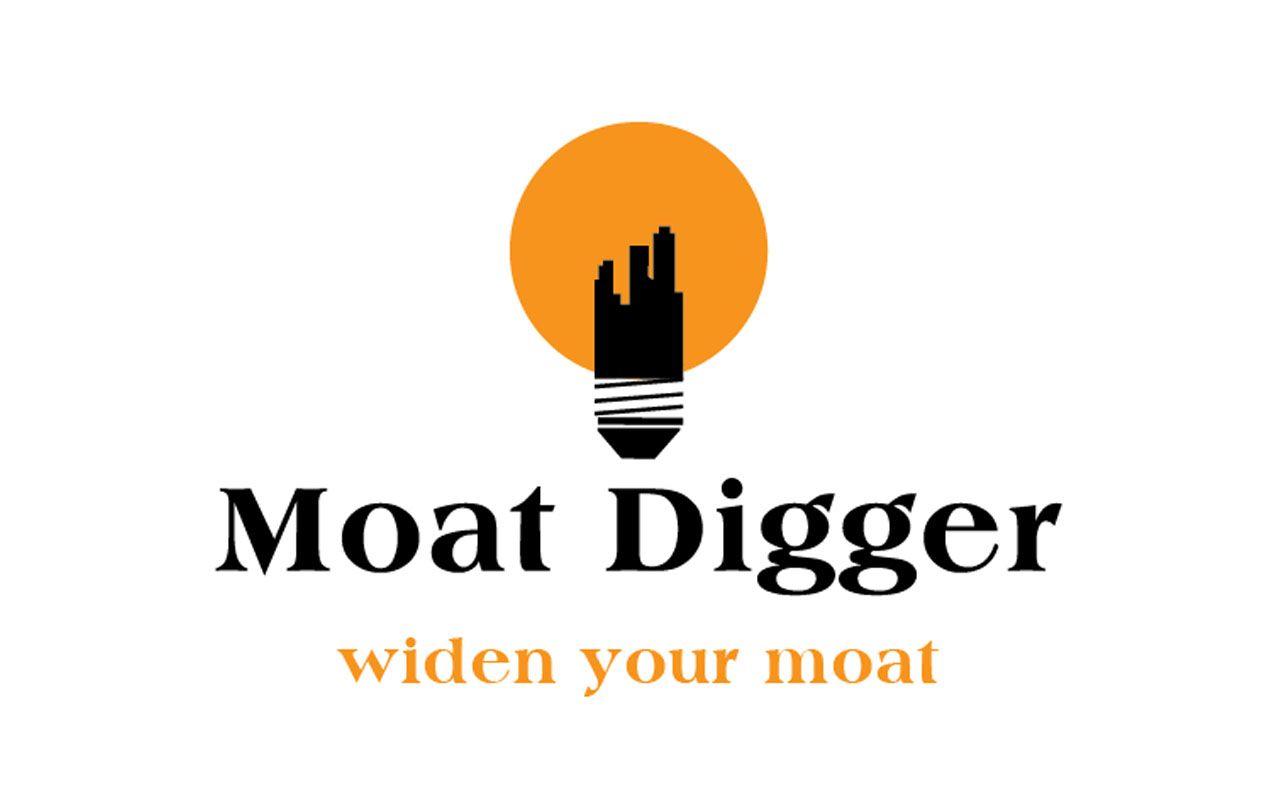 Moat Logo - Logo for Moat Digger. Anna Lemos Logo Design. Logo design, Logos