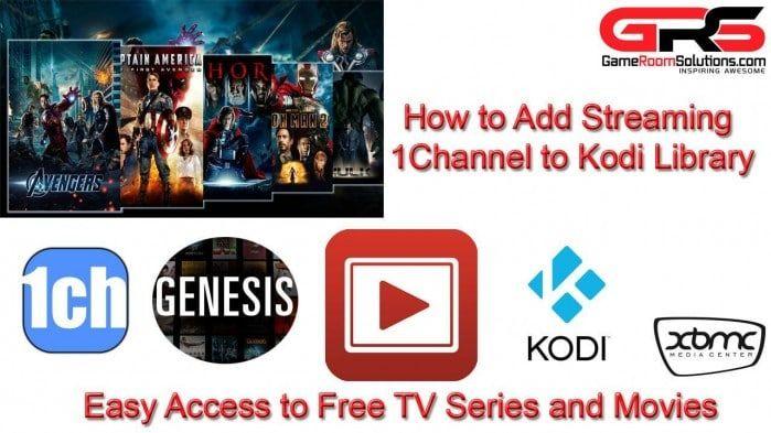 1Channel Logo - Free TV Movies with 1Channel XBMC Kodi Integration