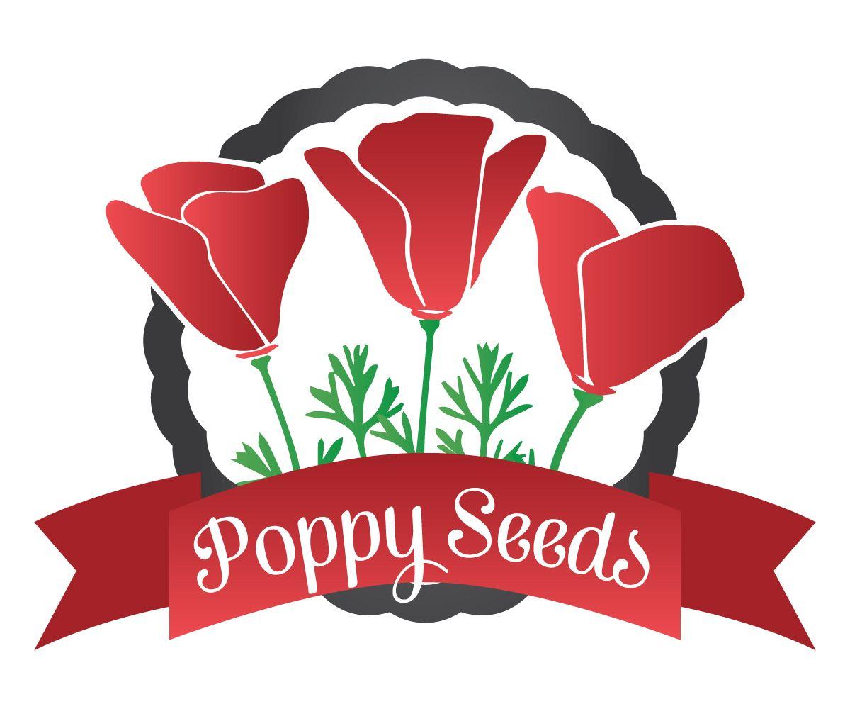Cranberry Logo - Modern, Masculine, Embroidery Logo Design for Poppy Seeds