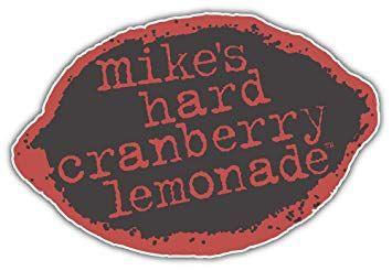 Cranberry Logo - Mike's Hard Cranberry Lemonade Logo Sticker Car Bumper