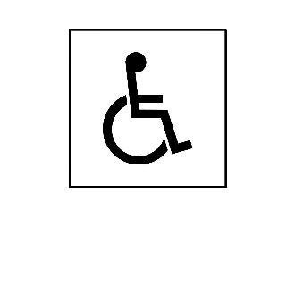 Handicap-Accessible Logo - Handicap Accessible (Symbol) Sticker Signs Online