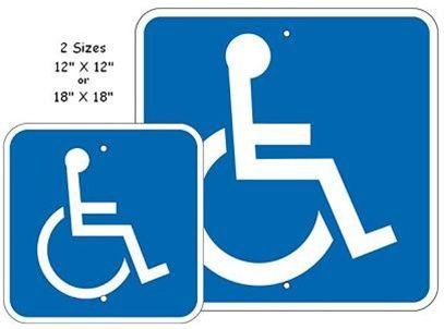 Handicap-Accessible Logo - Handicap Accessible & Disabled ADA Logo Signs