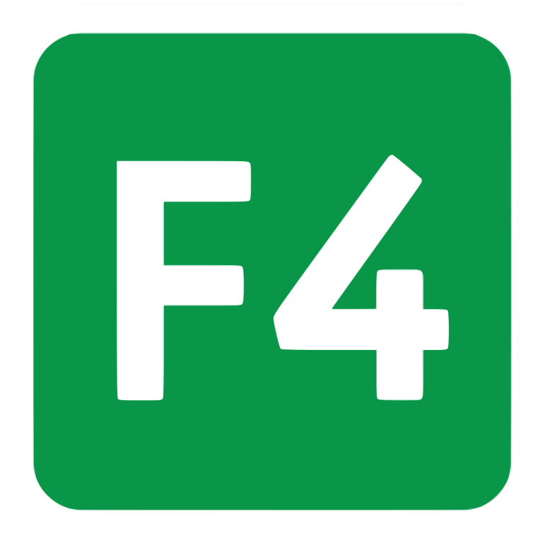 F4 Logo - File:TfNSW F4.svg