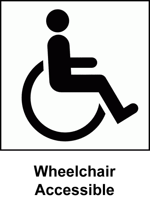 Handicap-Accessible Logo - Echo Africa Safaris Friendly Game Drive Vehicle