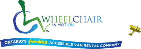 Handicap-Accessible Logo - Wheelchair In Motion | Handicap Accessible Vans Rentals