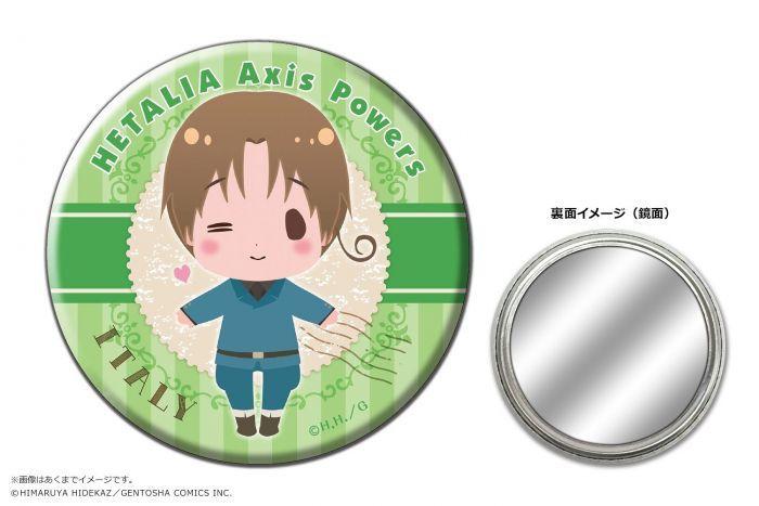 Hetalia Logo - Hetalia: Axis Powers Can Mirror 01 Italy