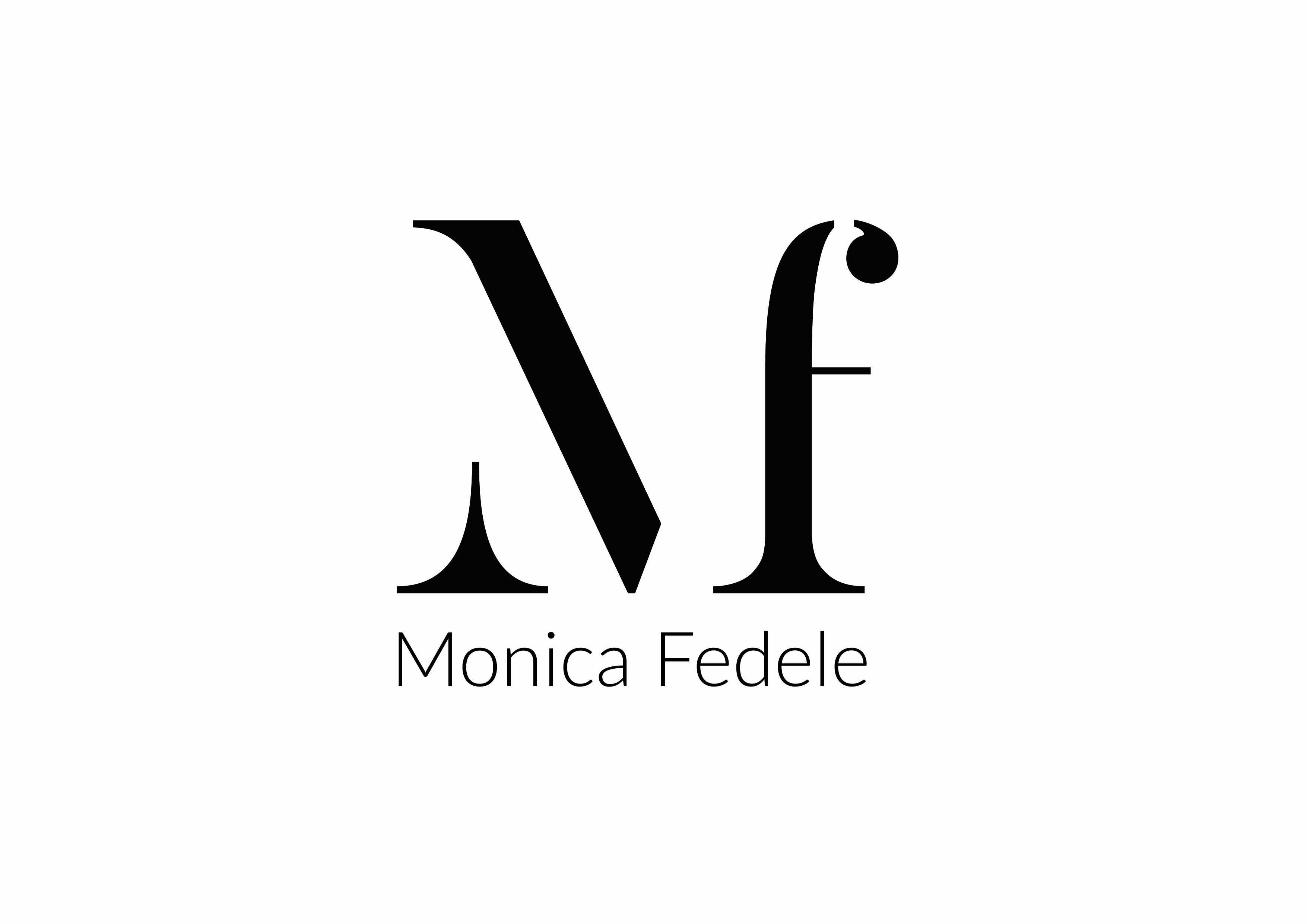 Monica Logo - Mf logo design, mf logo monica fedele | Logo design | Mf logo, Logos ...