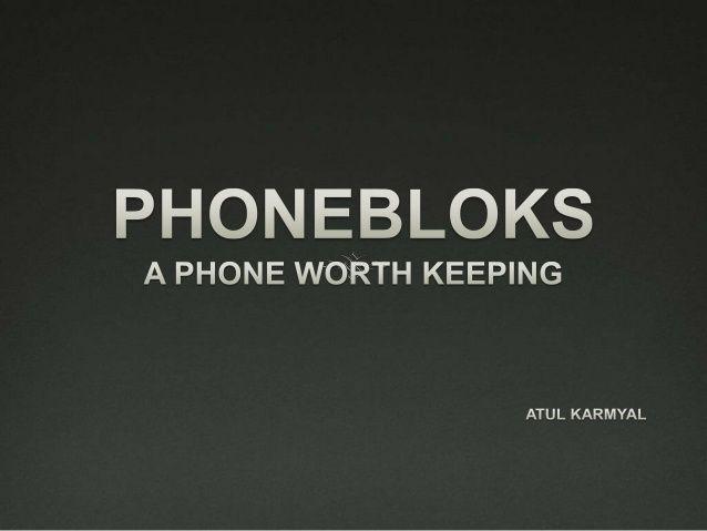 Phonebloks Logo - Phonebloks- A phone worth keeping