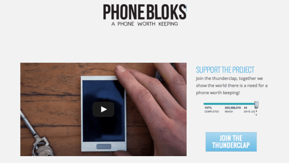 Phonebloks Logo - phonebloks. be you