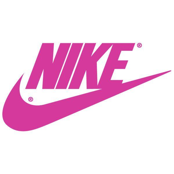 Fuschia Logo - Fuschia Nike Logo | Nike Swoosh Logos ❤ liked on Polyvore ...