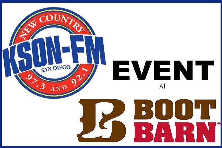BootBarn Logo - Boot Barn CountryFest ticket stop | KSON-FM | 103.7