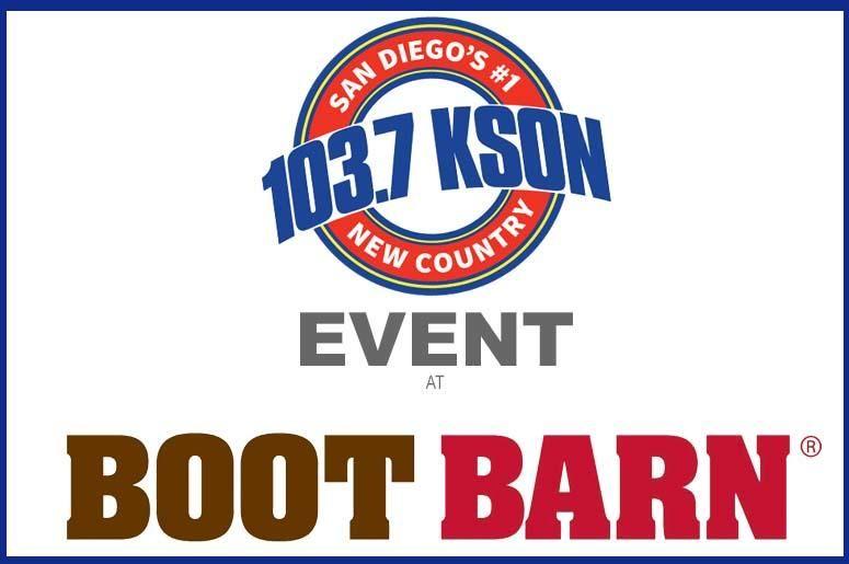 BootBarn Logo - Boot Barn Grand Opening. KSON FM.7