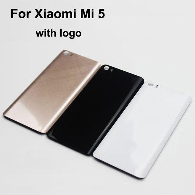 MI5 Logo - 100% Original new 3D glass 5.15 Inch with logo Back Cover For Xiaomi ...