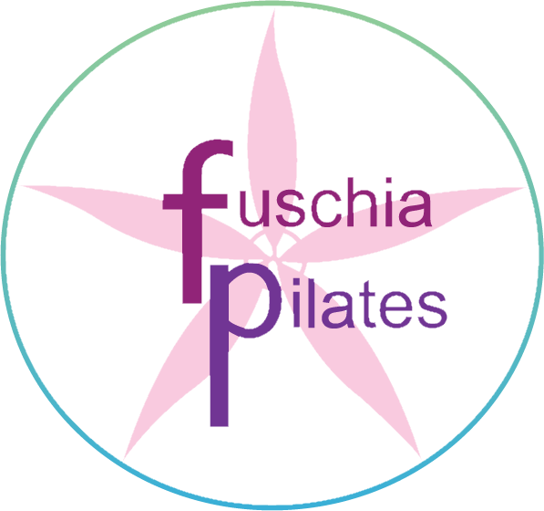Fuschia Logo - fuschia pilates logo white Pilates Edinburgh