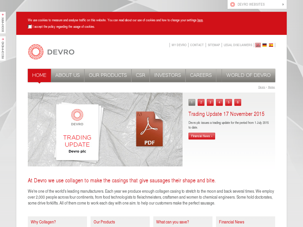 Devro Logo - Devro company profile - Office locations, Competitors, Revenue ...