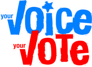 Vote Logo - voice vote logo | election advertising