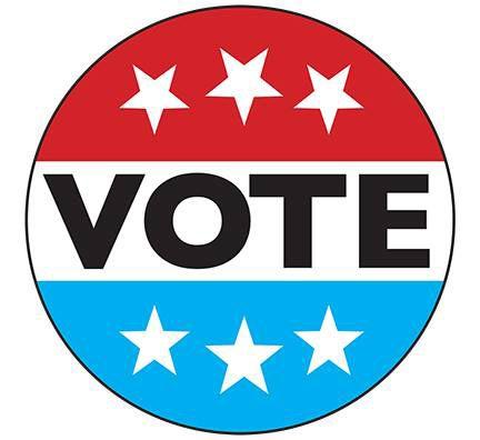 Vote Logo - Get out and vote: Primary Election Day is on August 9