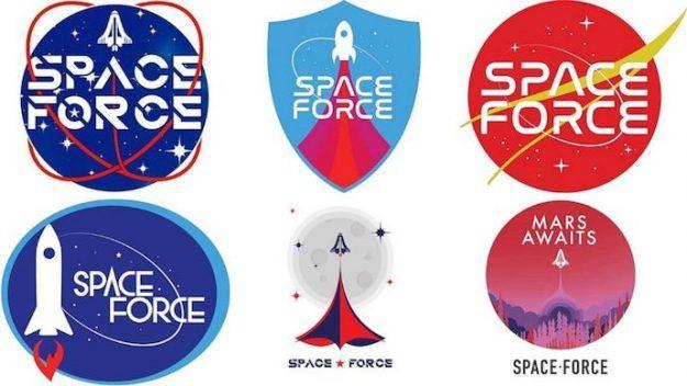 Vote Logo - Vote For Your Favorite 'Space Force' Logo - Geek.com